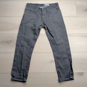 Gustin #24 The Slate Selvedge Jeans Mens 32x28 Japanese Denim Gray